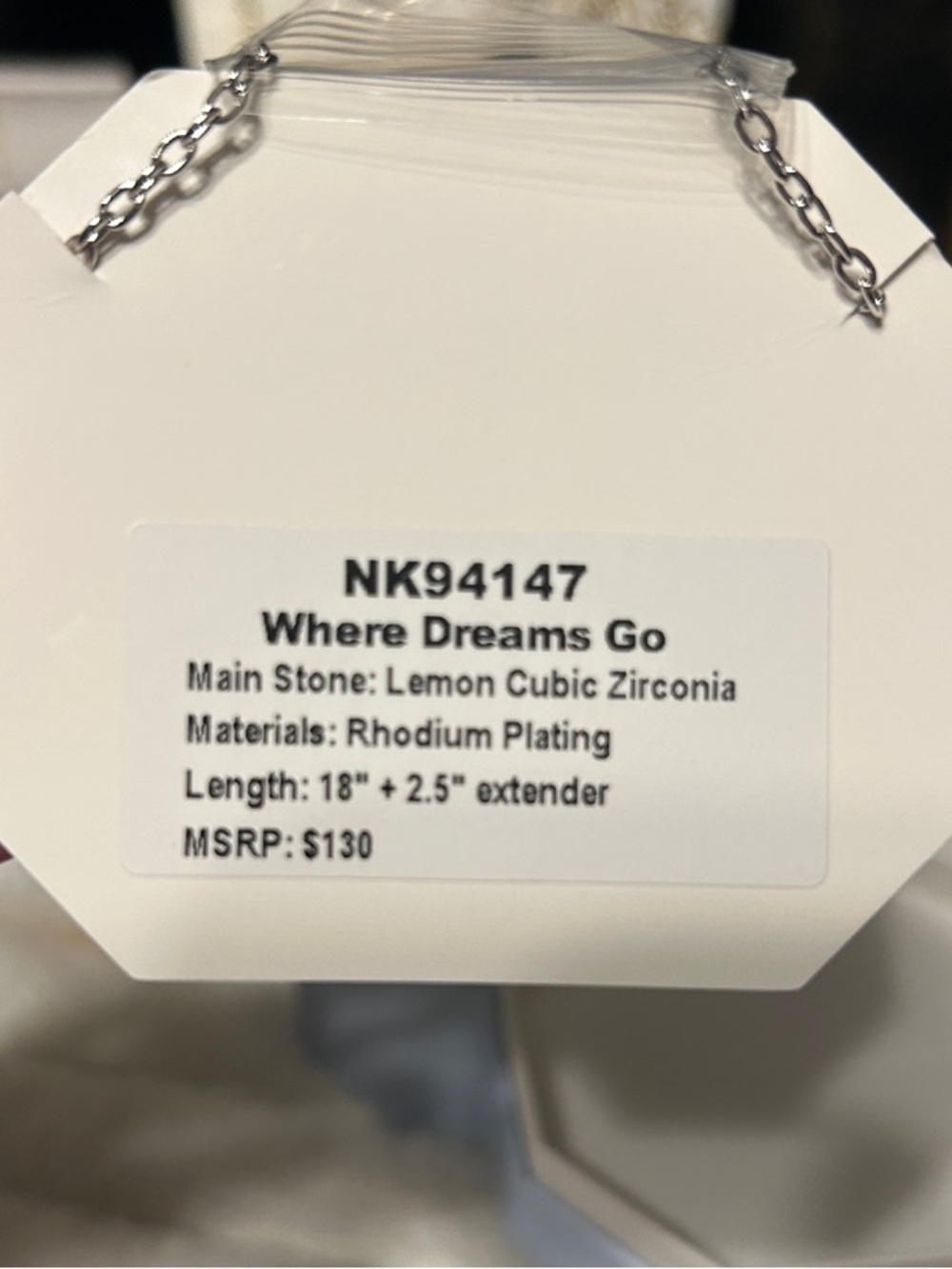 Bomb Party “Where Dreams Go” Necklace - Picture 2 of 3